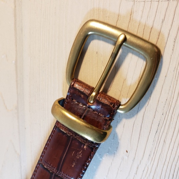 Fossil Men's Leather Belt Sz S - Picture 5 of 6